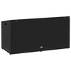 Gartenaufbewahrungsbox Pahuca, schwarz, 110x50x58cm (Polyrattan)