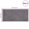 Harmaa liukumaton maalarin fleece Agna 1020cm (280 g/m²)