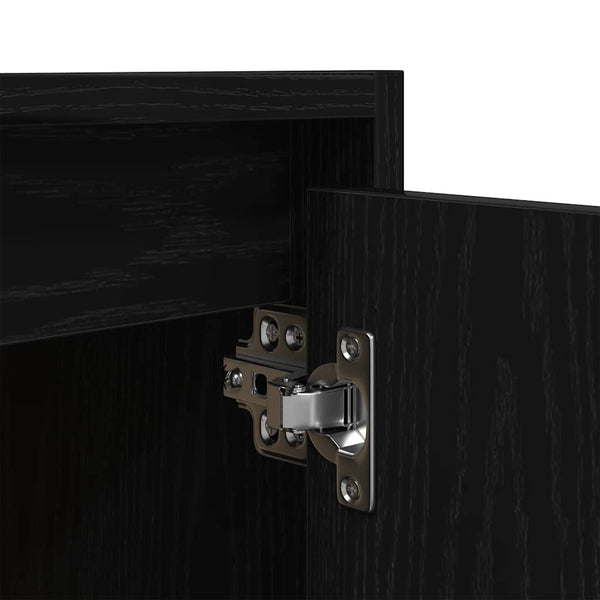 Schwarze Wand-Nachttische Lorelai 38x34x40cm (2 Stk.)