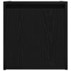 Schwarze Wand-Nachttische Lorelai 38x34x40cm (2 Stk.)