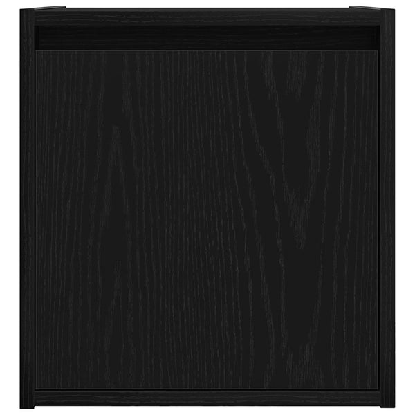 Schwarze Wand-Nachttische Lorelai 38x34x40cm (2 Stk.)