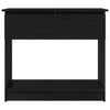 Schwarzer Konsolentisch mit Schubladen Leocardia 85,5x38,5x74,5cm