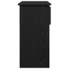 Schwarzer Konsolentisch mit Schubladen Leocardia 85,5x38,5x74,5cm