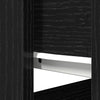 Schwarzer Konsolentisch mit Schubladen Leocardia 85,5x38,5x74,5cm
