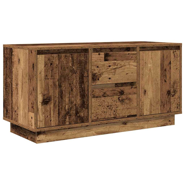 Kiersten TV-Schrank aus Altholz mit LED-Beleuchtung 100x41x50cm