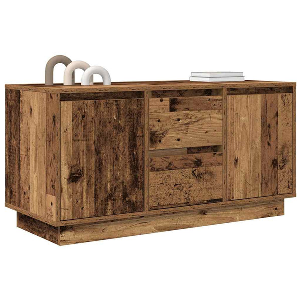 Kiersten TV-Schrank aus Altholz mit LED-Beleuchtung 100x41x50cm