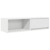 Weißer TV-Schrank Kolla 100x31x25,5cm (Holzwerkstoff)