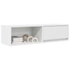 Weißer TV-Schrank Kolla 100x31x25,5cm (Holzwerkstoff)