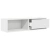Weißer TV-Schrank Kolla 100x31x25,5cm (Holzwerkstoff)