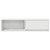 Weißer TV-Schrank Kolla 100x31x25,5cm (Holzwerkstoff)