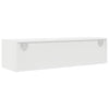 Weißer TV-Schrank Kolla 100x31x25,5cm (Holzwerkstoff)
