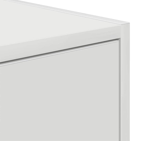 Weißer TV-Schrank Kolla 100x31x25,5cm (Holzwerkstoff)
