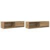 TV-Wandschränke Kolla 100x31x25,5cm (2 St. Holz)