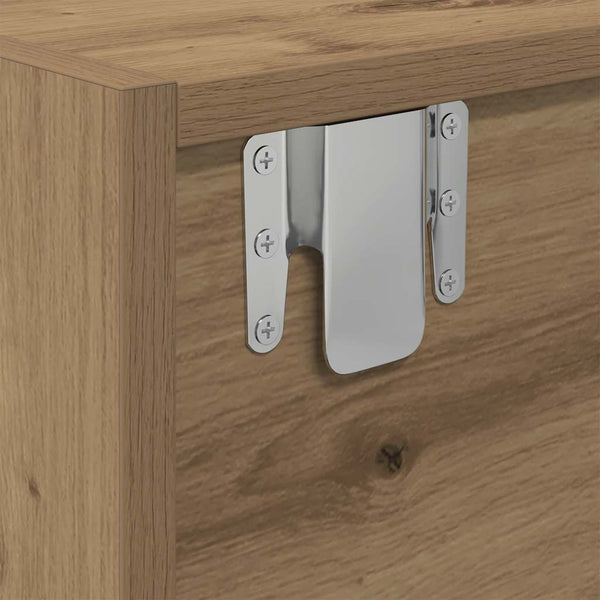 TV-Wandschränke Kolla 100x31x25,5cm (2 St. Holz)