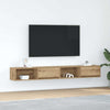TV-Wandschränke Kolla 100x31x25,5cm (2 St. Holz)