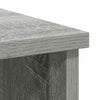 Graues Sideboard mit Schublade Sarandea 101x35x76cm (Holz)