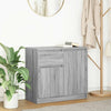 Graues Sideboard mit Schublade Acceleanu 71x35x65cm (Holz)