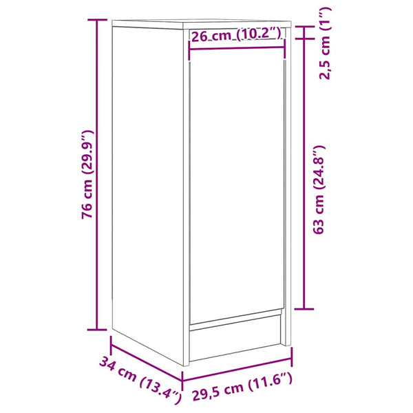 Anrichte Savutammi Aristach 29,5x34x76cm (Holz)