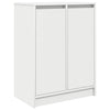 Weißes Sideboard Luize 57x34x76cm (Holz)