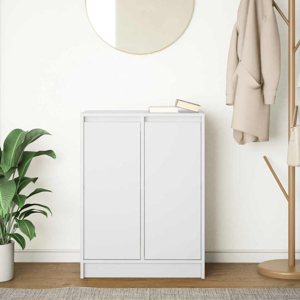Weißes Sideboard Luize 57x34x76cm (Holz)