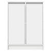 Weißes Sideboard Luize 57x34x76cm (Holz)