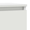 Weißes Sideboard Luize 57x34x76cm (Holz)