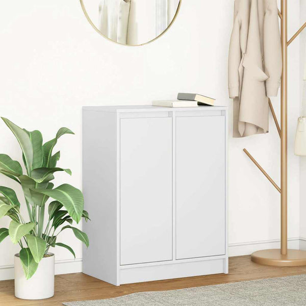 Weißes Sideboard Luize 57x34x76cm (Holz)