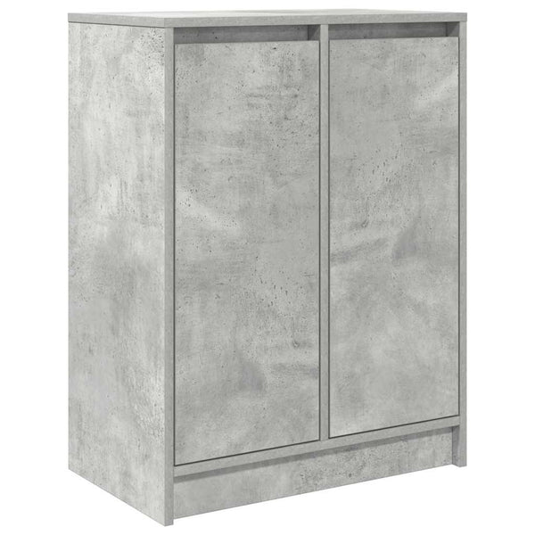 Betongraue Kommode Luize 57x34x76cm (Holz)