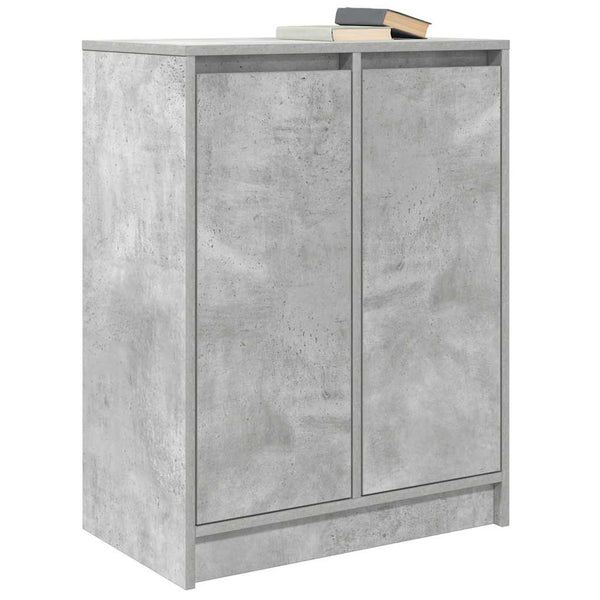 Betongraue Kommode Luize 57x34x76cm (Holz)