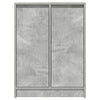 Betongraue Kommode Luize 57x34x76cm (Holz)