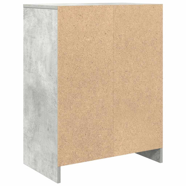 Betongraue Kommode Luize 57x34x76cm (Holz)
