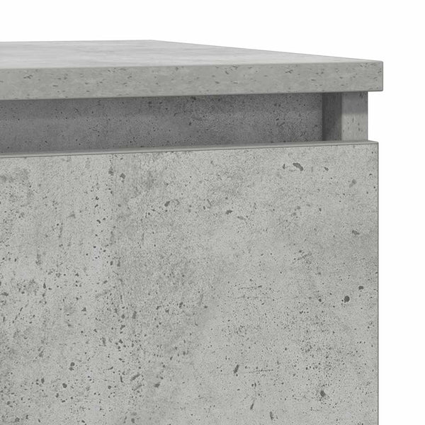 Betongraue Kommode Luize 57x34x76cm (Holz)