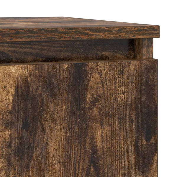 Vitrine Luize aus Räuchereiche 57x34x76cm (Holz)