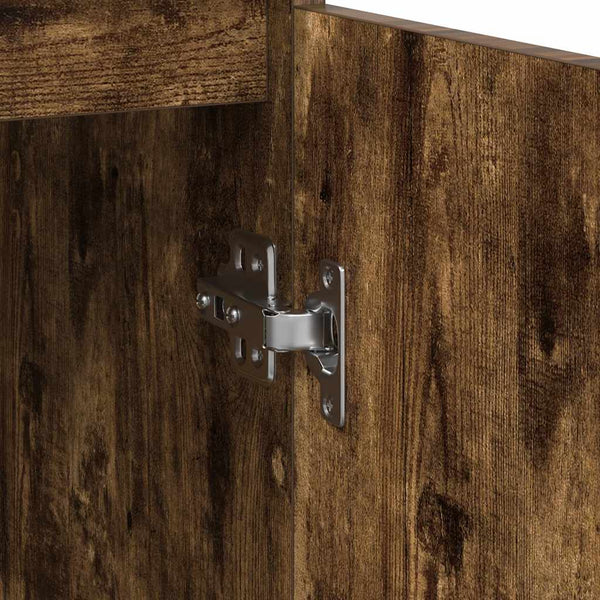 Vitrine Luize aus Räuchereiche 57x34x76cm (Holz)