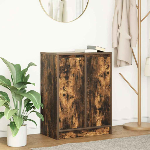 Vitrine Luize aus Räuchereiche 57x34x76cm (Holz)