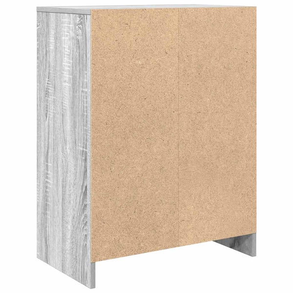 Graues Sideboard Luize 57x34x76cm (Holz)