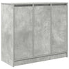 Betongraue Kommode Dura 85x34x76cm (Holz)