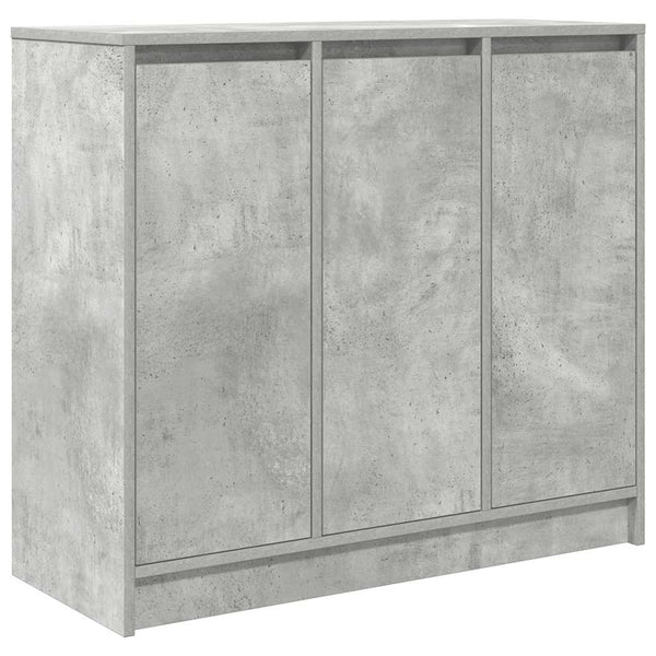 Betongraue Kommode Dura 85x34x76cm (Holz)