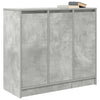Betongraue Kommode Dura 85x34x76cm (Holz)