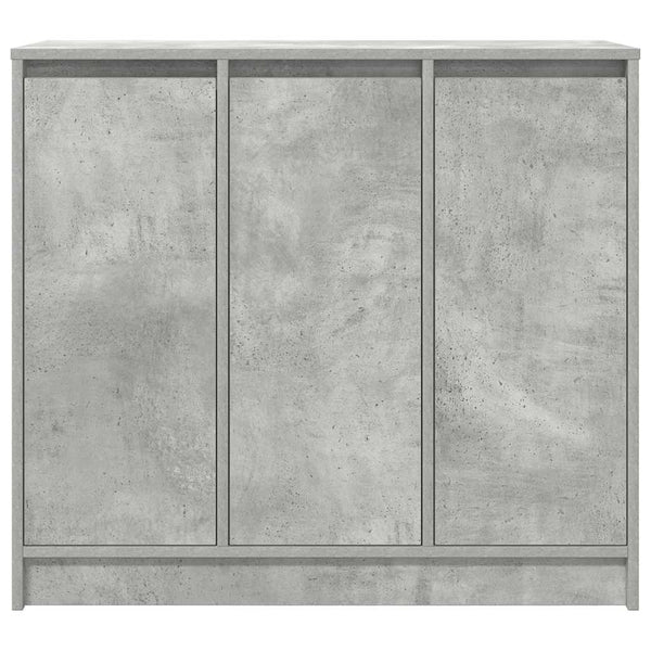 Betongraue Kommode Dura 85x34x76cm (Holz)