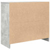 Betongraue Kommode Dura 85x34x76cm (Holz)