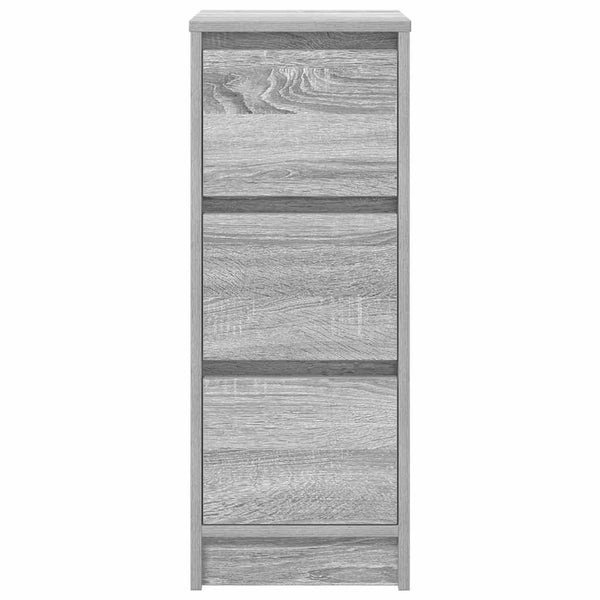 Harmaa senkki Hanzi 29,5x34x76cm (puinen)