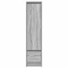 Harmaa kaappi Imiron 29,5x34x119,5cm (puinen)