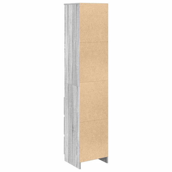 Harmaa kaappi Teonica 37,5x35x180cm (puinen)