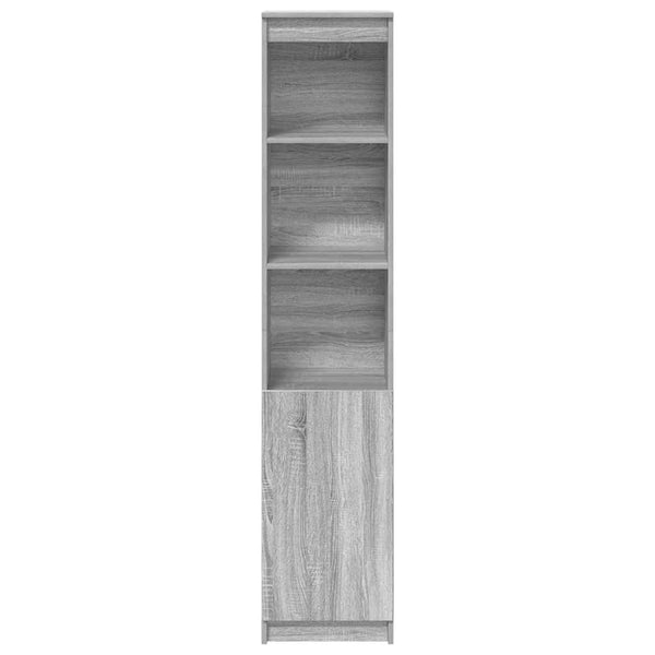 Harmaa kaappi Haden 37,5x35x180cm (puinen)