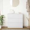 Weißes Sideboard Stanut 80x35x76cm (Holz)
