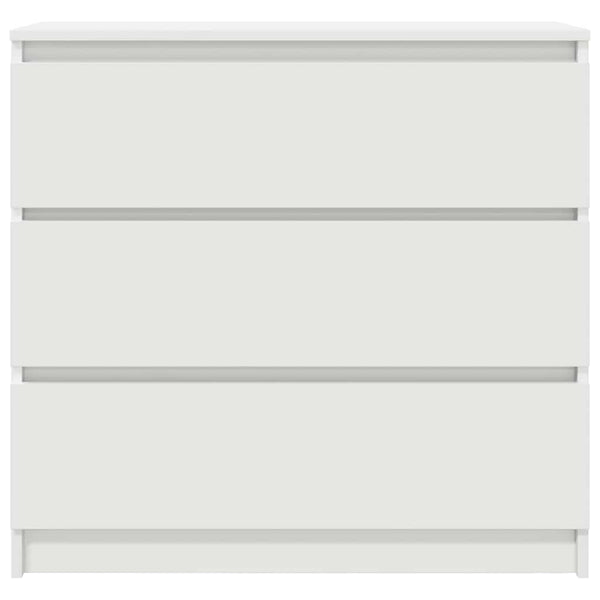 Weißes Sideboard Stanut 80x35x76cm (Holz)