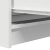 Weißes Sideboard Stanut 80x35x76cm (Holz)
