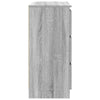 Graues Sideboard Stanut 80x35x76cm (Holz)