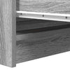 Graues Sideboard Stanut 80x35x76cm (Holz)